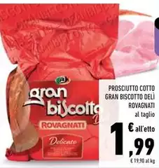 Rovagnati - Prosciutto Cotto Gran Biscotto Deli Rovagnati - Prosciutto Cotto Gran Biscotto Deli