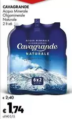 Cavagrande - Acqua Minerale  Cavagrande - Acqua Minerale