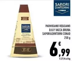 Conad - Sapori&Dintorni Parmigiano Reggiano D.O.P. Vacca Bruna  Conad - Sapori&Dintorni Parmigiano Reggiano D.O.P. Vacca Bruna
