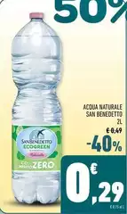 San Benedetto - Acqua Naturale