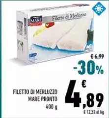 Mare - Filetto Di Merluzzo  Pronto