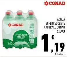 Conad - Acqua Effervescente Naturale