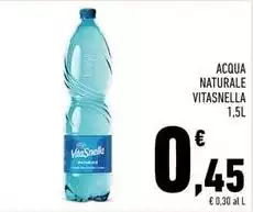 Vitasnella - Acqua Naturale