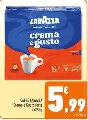 Lavazza - Caffè Crema E Gusto Forte Lavazza - Caffè Crema E Gusto Forte