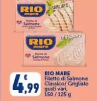 Rio Mare - Filetto Di Salmone Classico/ Grigliato