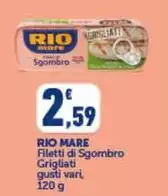 Rio Mare - Filetti Di Sgombro Grigliati