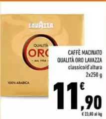 Lavazza - Caffè Macinato Qualità Oro Lavazza - Caffè Macinato Qualità Oro
