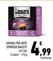 Bialetti - Capsule Per Caffè Espresso