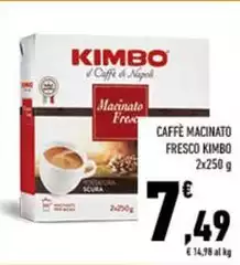 Kimbo - Caffè Macinato Fresco Kimbo - Caffè Macinato Fresco
