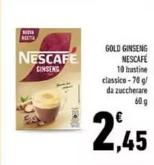 Nescafé - Gold Ginseng