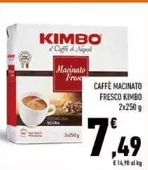 Kimbo - Caffè Macinato Fresco Kimbo - Caffè Macinato Fresco