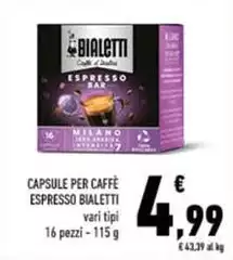 Bialetti - Capsule Per Caffè Espresso Bialetti - Capsule Per Caffè Espresso