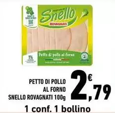 Rovagnati - Petto Di Pollo Al Forno Snello