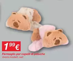 Fermaglio Per Capelli Di Peluche