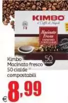 Kimbo - Macinato Fresco 50 Cialde Compostabili