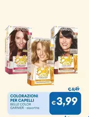 Belle Color Garnier - Colorazioni Per Capelli Belle Color Garnier - Colorazioni Per Capelli