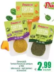 Dimmidisì - Tortini Freschi Di Verdure Dimmidisì - Tortini Freschi Di Verdure