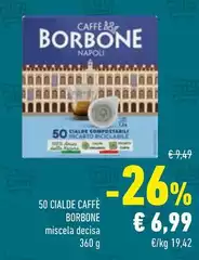 Caffe borbone - 50 Cialde Caffe