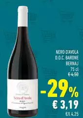 Berna - Nero D'avola D.O.C. Barone Berna - Nero D'avola D.O.C. Barone