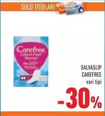 Carefree - Salvaslip Carefree - Salvaslip