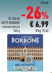 Caffe borbone - 50 Cialde Caffè Borbone