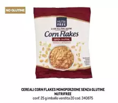 Nutrifree - Cereali Corn Flakes Monoporzione Senza Glutine