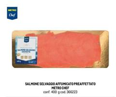 Metro chef - Salmone Selvaggio Affumicato Preaffettato