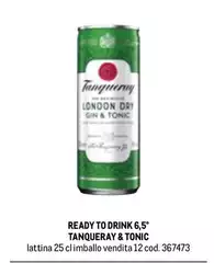 Tanqueray - Ready To Drink 6,5° Tanqueray - Ready To Drink 6,5°