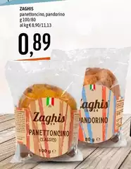 Zaghis - Panettonino, Pandorino Zaghis - Panettonino, Pandorino