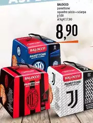 Balocco - Panettone Sudade Calcio + Sclappa Balocco - Panettone Sudade Calcio + Sclappa