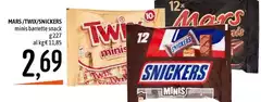 Mars - Twix/Snickers Mars - Twix/Snickers