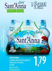 Sant'anna - La Baby Naturale Sorgente Rebruant Vinadio I'Puffi Sant'anna - La Baby Naturale Sorgente Rebruant Vinadio I'Puffi