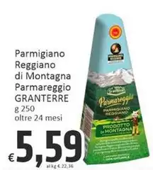 Reggiano - Parmigiano  Di Montagna Parmareggio Reggiano - Parmigiano  Di Montagna Parmareggio