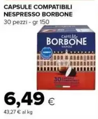 Caffe borbone - Capsule Compatibili Nespresso Caffe borbone - Capsule Compatibili Nespresso