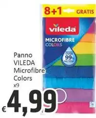Vileda - Panno Microfibre Colors Vileda - Panno Microfibre Colors