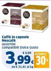 Nescafé - Caffè In Capsule Nescafé - Caffè In Capsule