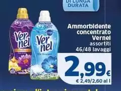 Vernel - Ammorbidente Concentrato Vernel - Ammorbidente Concentrato