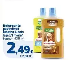 Mastro Lindo - Detergente Pavimenti