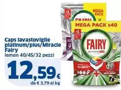 Fairy - Caps Lavastoviglie Platinum/Plus/Miracle
