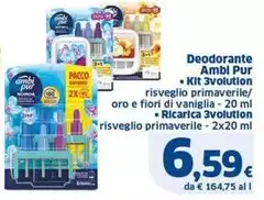 Ambi Pur - Deodorante/Kit 3Volution/Ricarica 3Volution