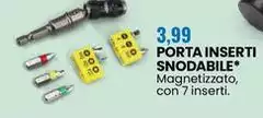 Professional Keiros - Porta Inserti Snodabile Professional Keiros - Porta Inserti Snodabile