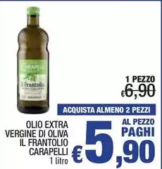 Carapelli - Olio Extra Vergine Di Oliva Il Frantolio