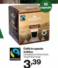 Serrano - Caffè In Capsule Arabica Serrano - Caffè In Capsule Arabica