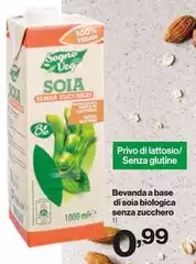 Biologica - Bevanda A Base Di Soia  Senza Zucchero