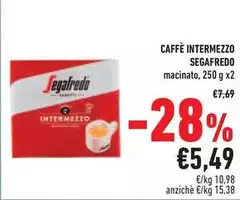 Segafredo - Caffè Intermezzo Segafredo - Caffè Intermezzo