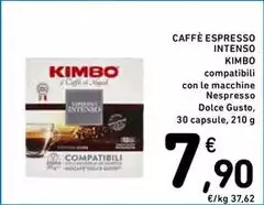 Kimbo - Caffè Espresso Intenso Kimbo - Caffè Espresso Intenso