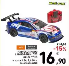 Re.el toys - Radiocomando Lamborghini Gt3