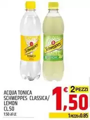 Schweppes - Acqua Tonica Classica/ Lemon