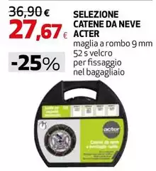 Neve - Selezione Catene Da