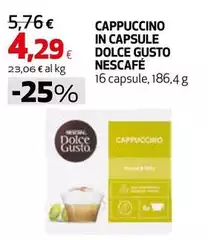Nescafé - Cappuccino In Capsule Dolce Gusto Nescafé - Cappuccino In Capsule Dolce Gusto